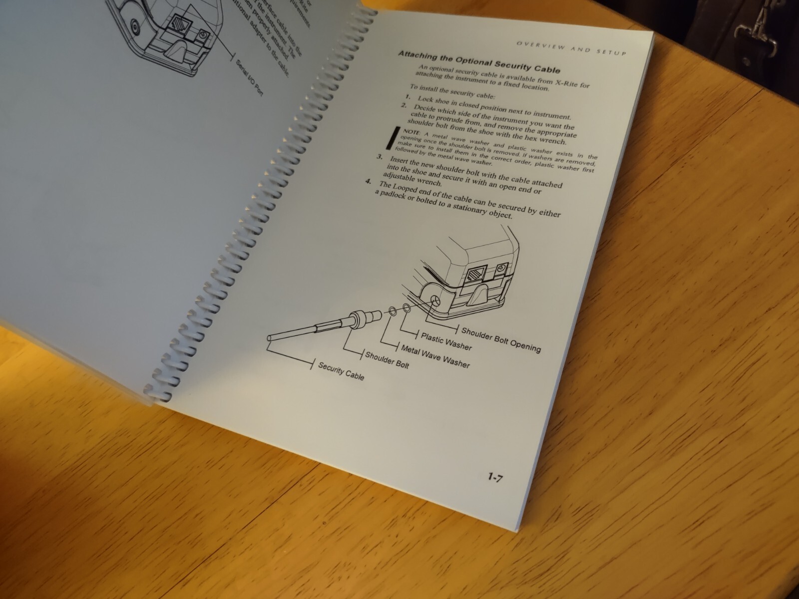 X-Rite 500 Series Spectrodensitometer Operator's Manual