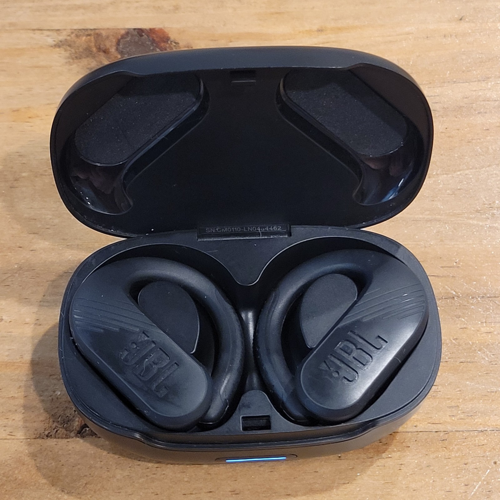 JBL Endurance Peak 2 True Wireless Bluetooth Earbuds Black Waterproof Sport Hook