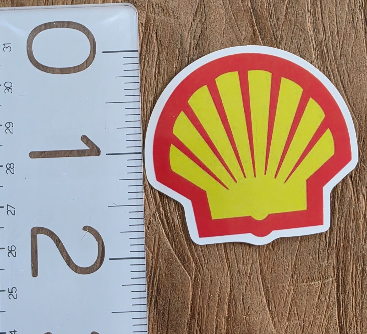 SHELL GAS Sticker SHELL Decal Laptop Sticker Water Bottle Shell Oil Decal M1