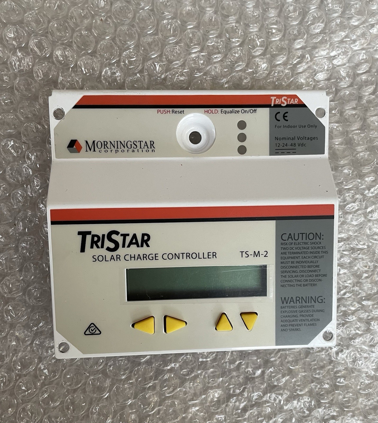 TriStar Digital Meter-2 Solar Charge Controller Display Monitor Meter