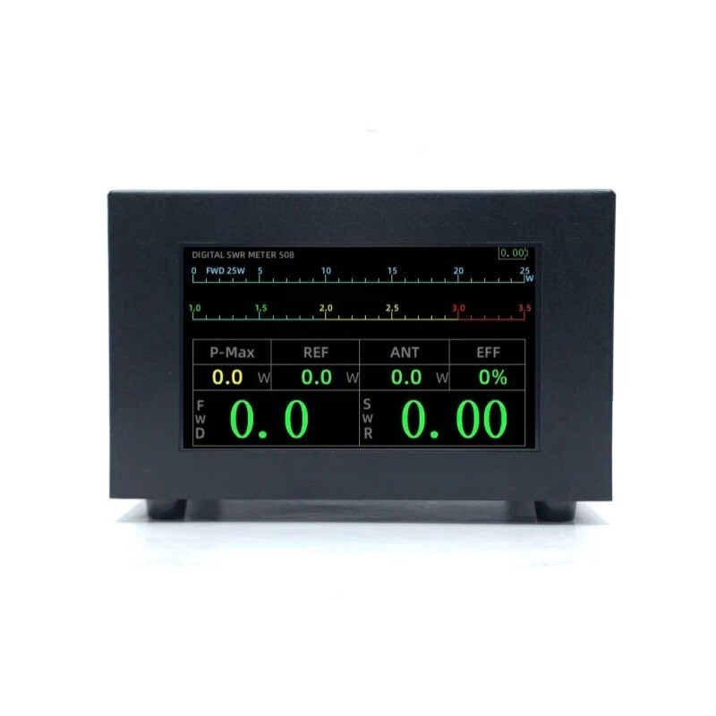 200W 1.8-54MHz Digital Power Meter with Screen Standing Wave Meter for Ham Radio