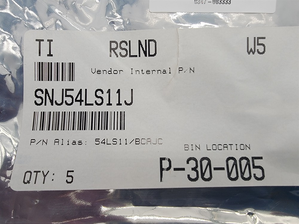 New (8pcs) SNJ54LS11J TEXAS INSTRUMENTS IC Logic