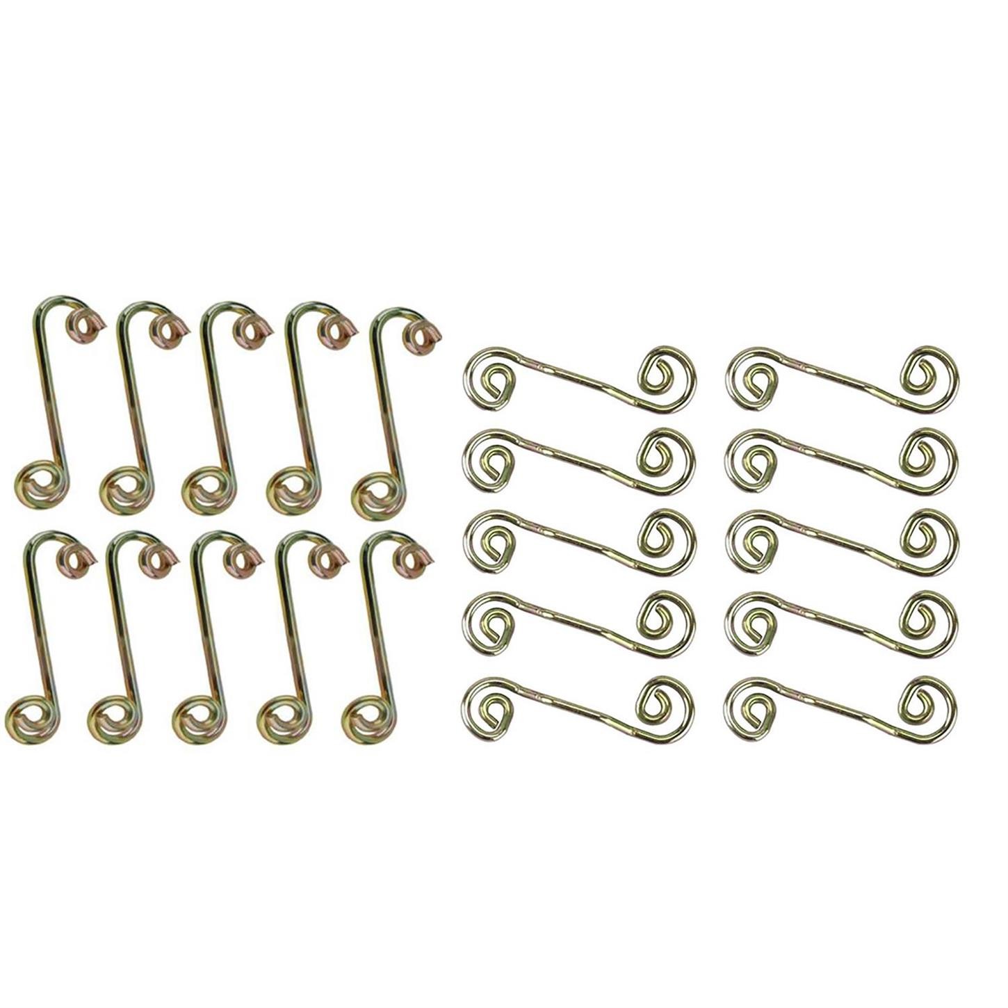 Speedway Flat and Stepped 1/4 Turn 1-3/8" Fastener Springs Kit