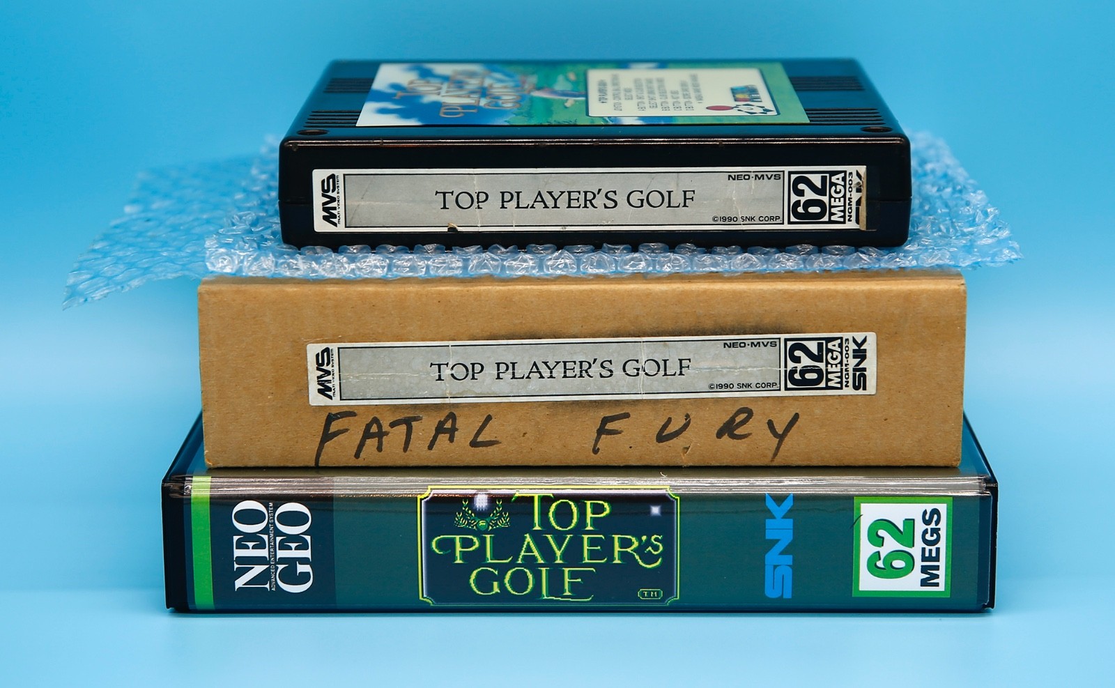 Top Player's Golf US English MVS Kit • Neo Geo JAMMA Arcade System •  SNK Sports
