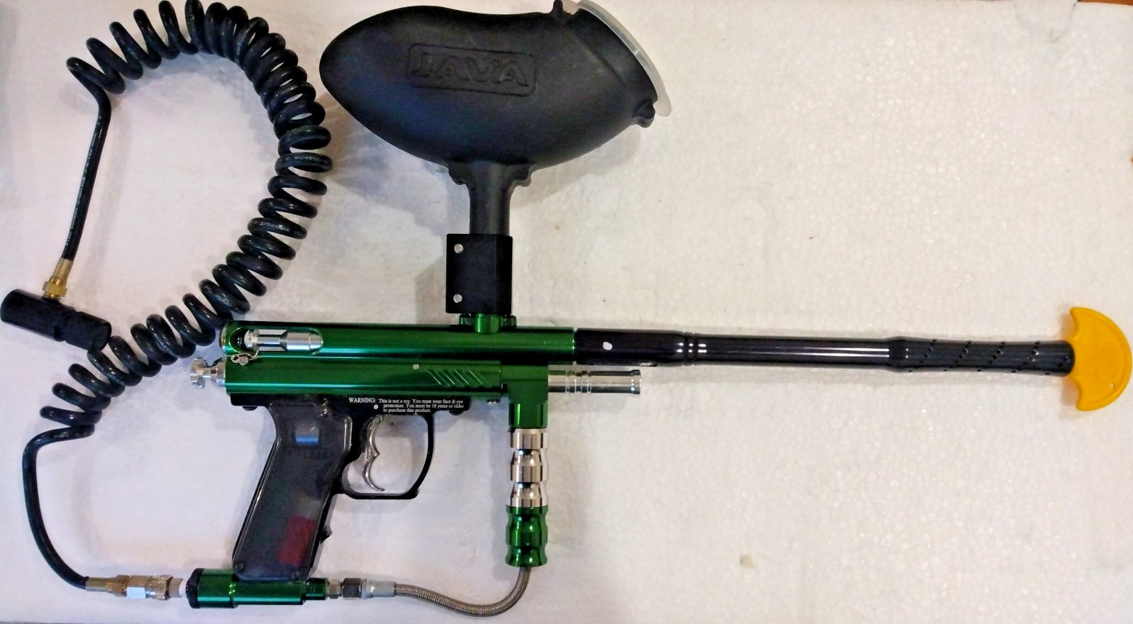 Spyder Imagine Paintball Gun Electronic  Marker Green