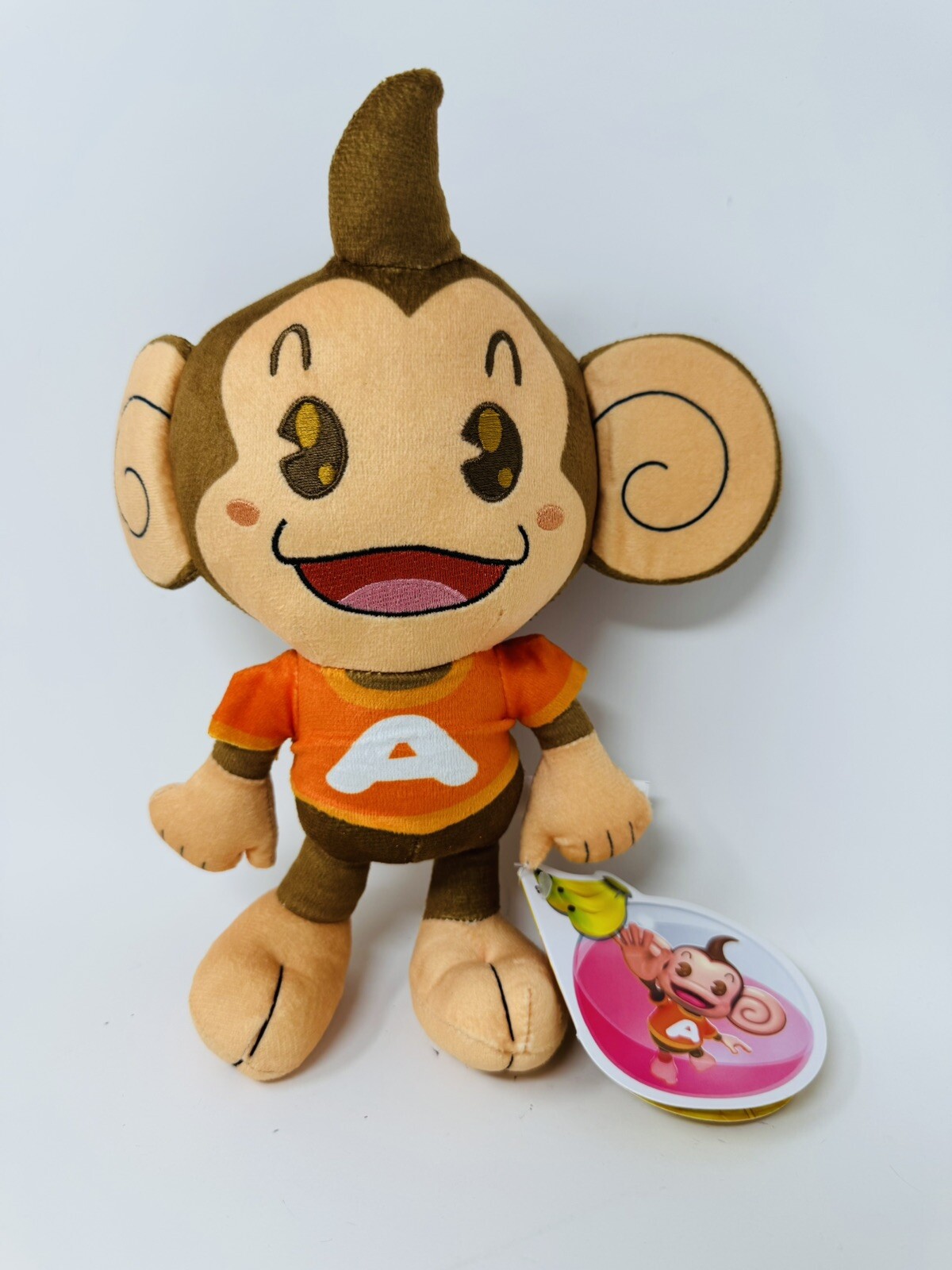 AiAi - Super Monkey Ball Game Stuffed Animal Plush Toy 9” New