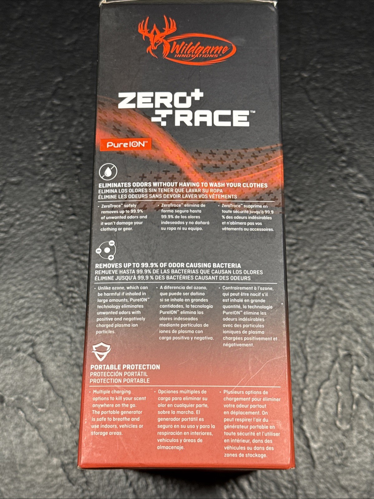 Wildgame Innovations ZeroTrace Portable Unit Scent Eliminator