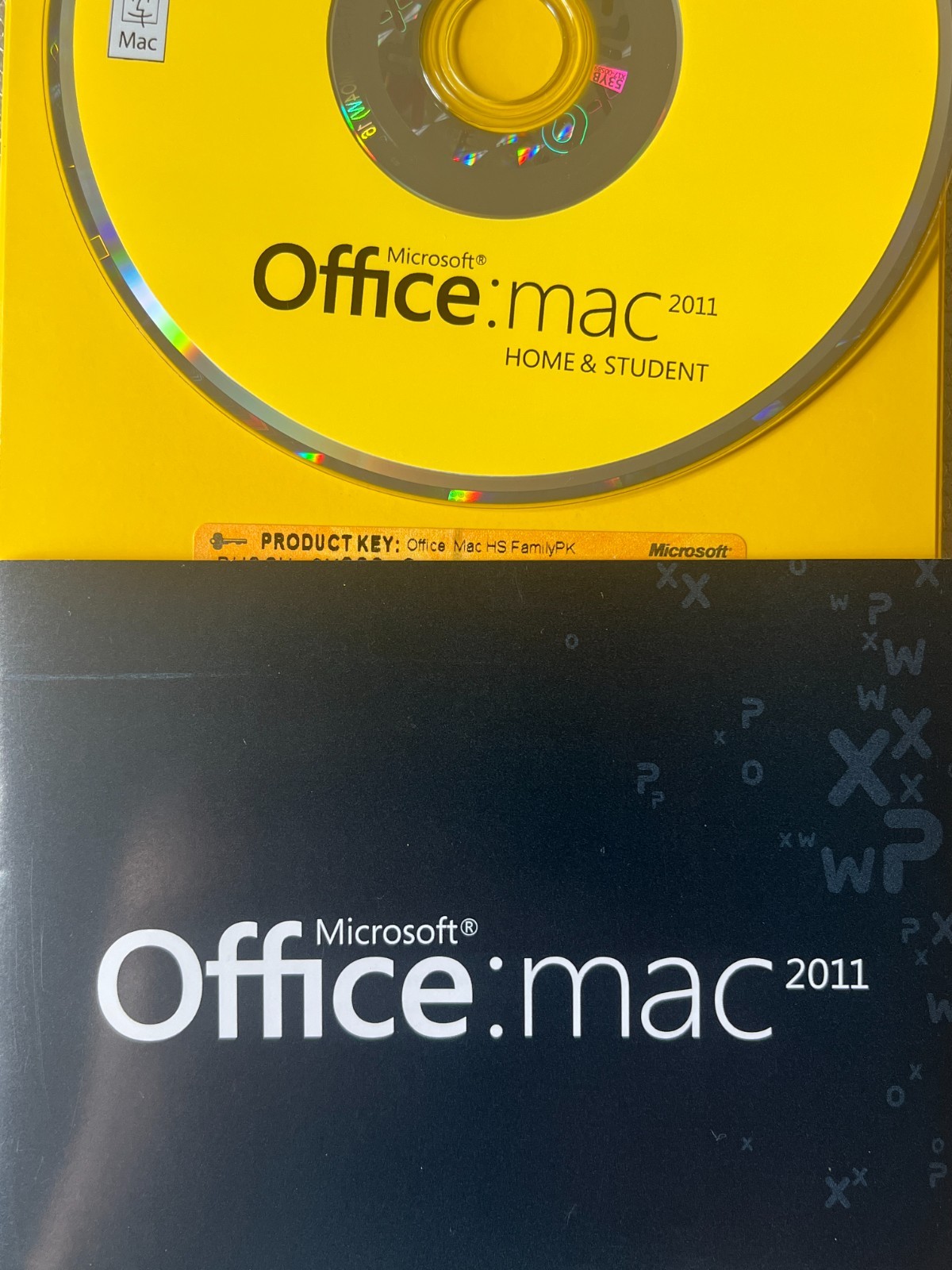 Microsoft Office Mac Home Student 2011 Family Pack + Office 2004, Virtual PC Mac