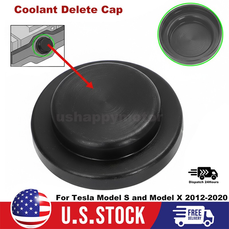 For Tesla LDU Coolant Delete Cap Model S / X P-Performance Dual Motor 2012-2020