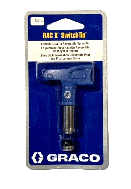 GRACO LTX 655 Airless Paint Spray Tip 0.055" RACX 12" Pattern