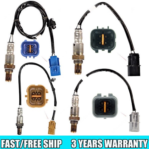 Set Of 4 Oxygen Sensor For 12-17 Hyundai Azera 3.3L V6 & 14-18 Kia Sorento 3.3L