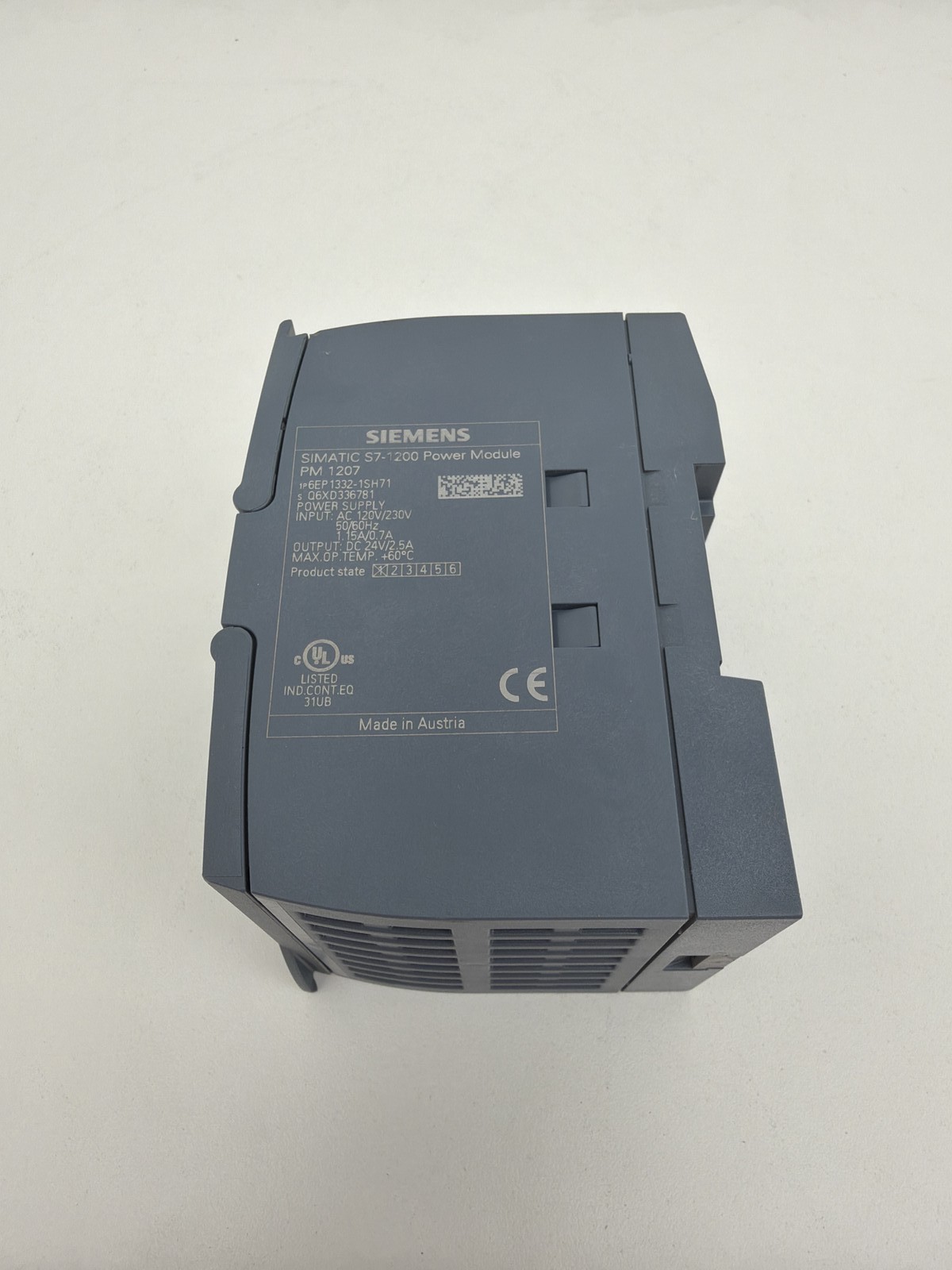 Siemens 6EP1332-1SH71 SIMATIC S7-1200 Power Module