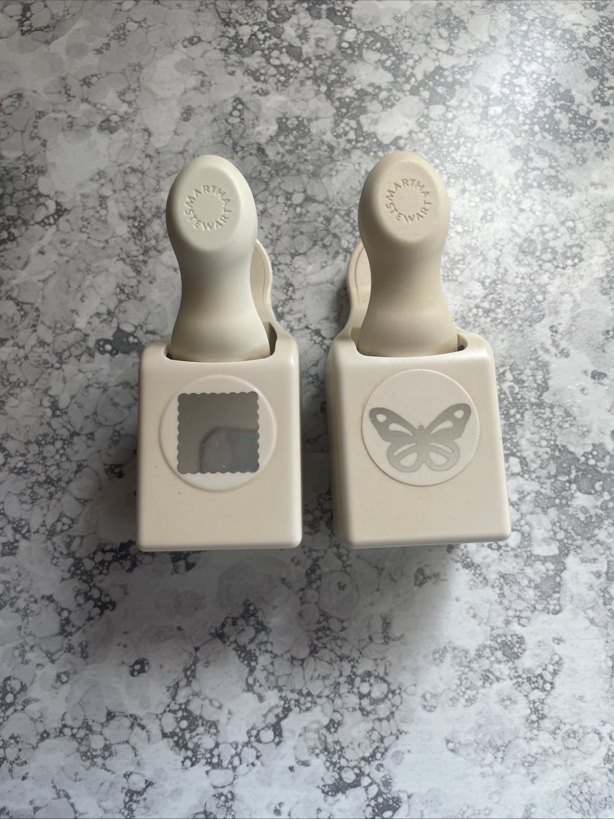 Martha Stewart Butterfly & square Paper Punch Scrapbook Card Making Paper Shaper