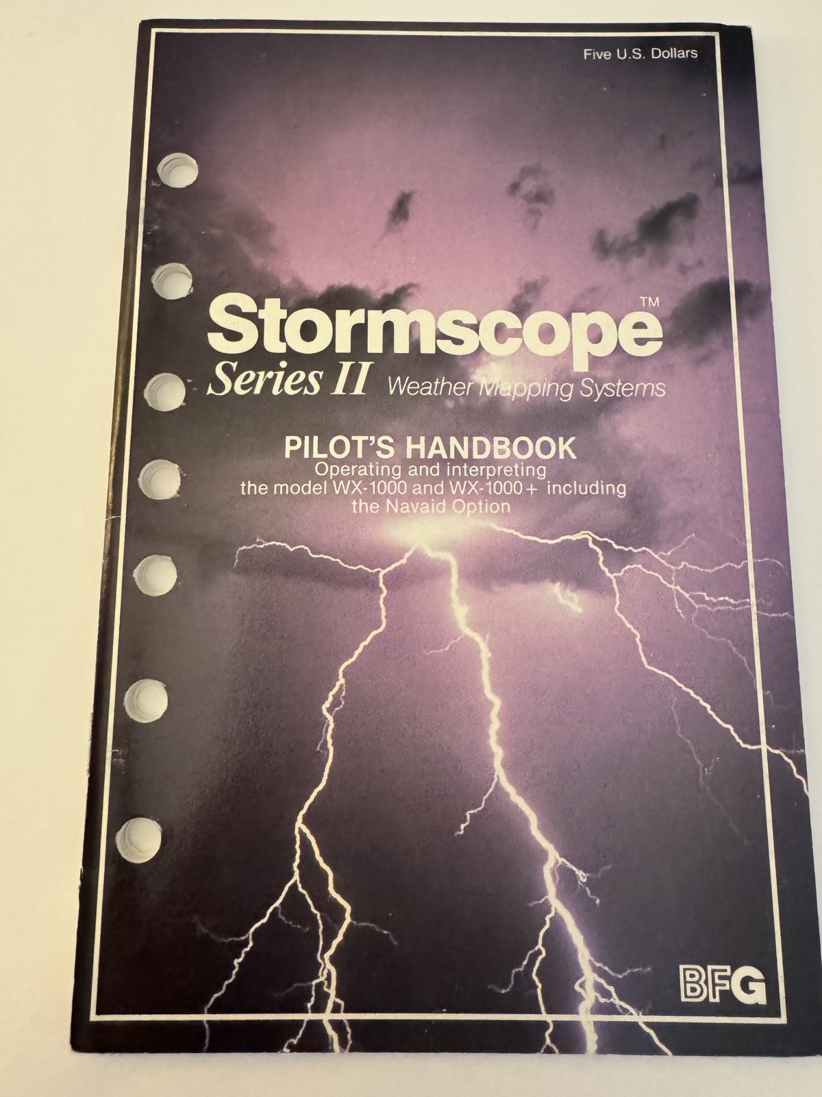 BF Goodrich Stormscope Series II Pilot's Handbook