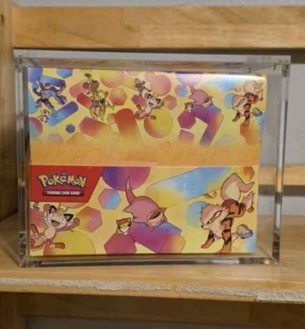 *151 & Ascended Heros Mini Tin Display -  *Acrylic Case* SHIPS IN 24HRS