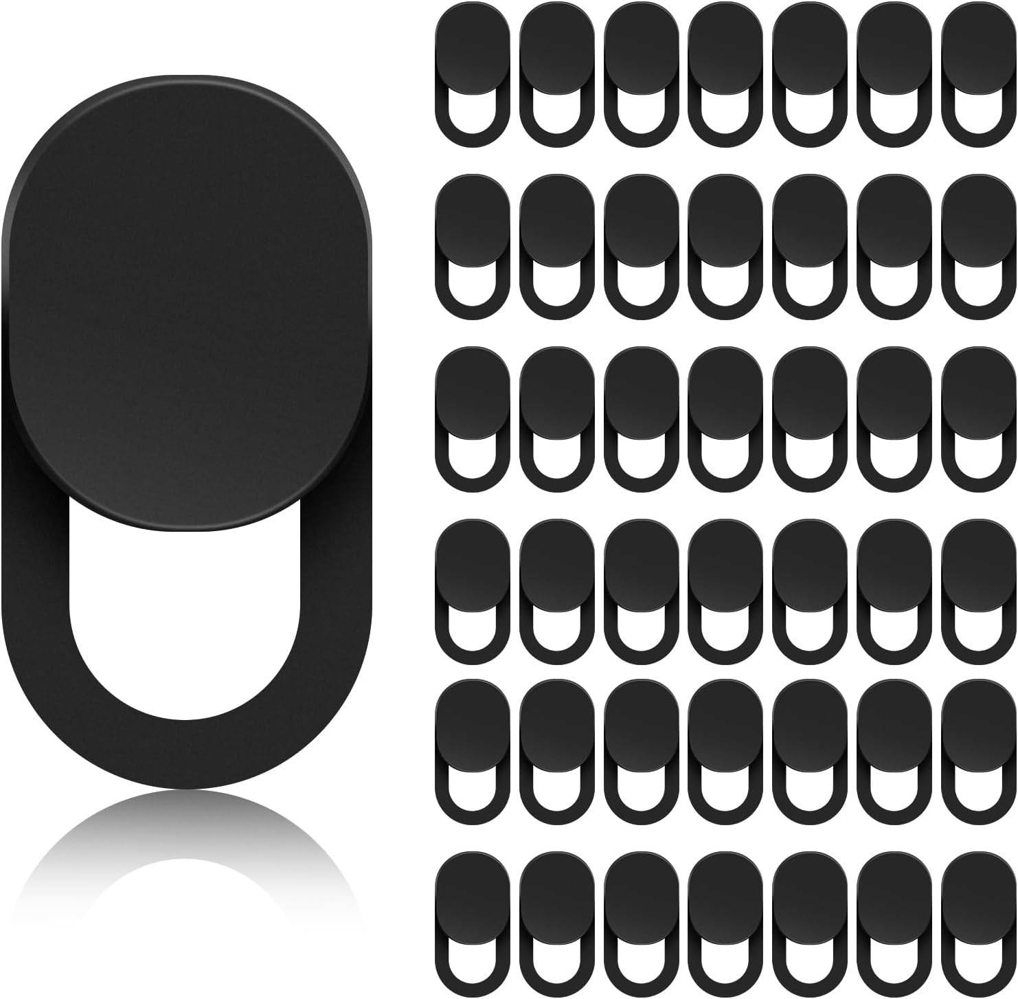 50pcs Phone Camera Cover Webcam Privacy Lens Sliding Blackout Shutters for