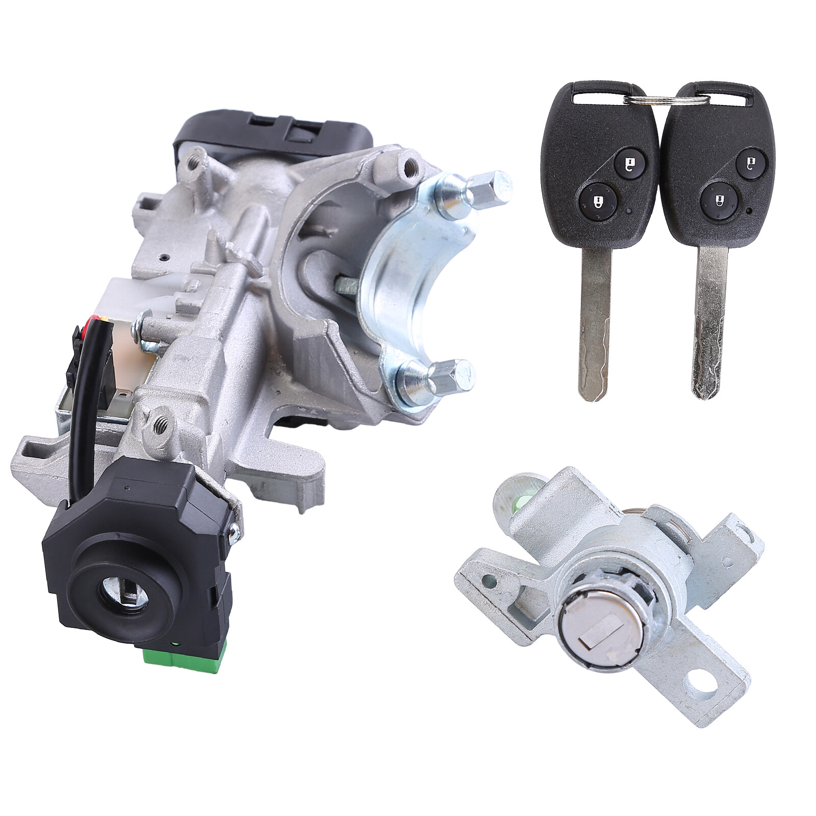Ignition & Door Lock Cylinder Switch Assembly Set 2 Keys For 2005-2010 Odyssey