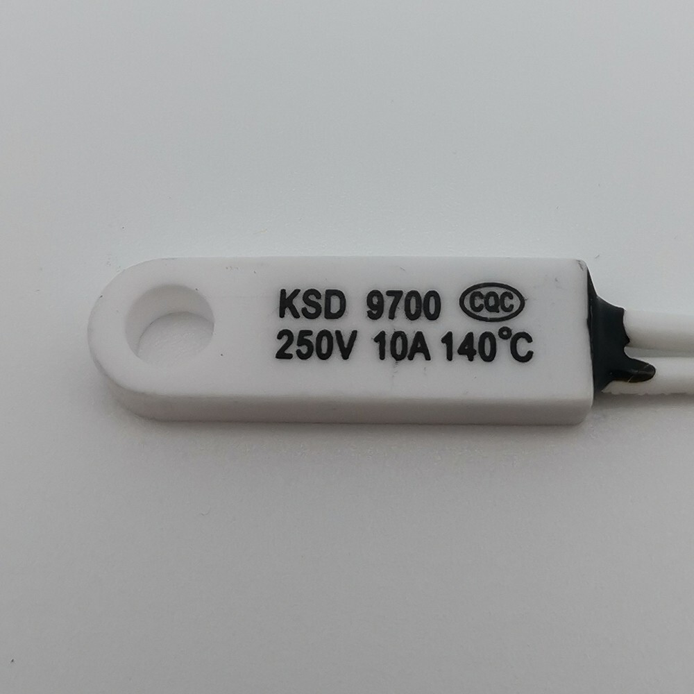 1pc 140°C / 284°F Degree Celsius N.C. 10A Ceramic Temperature Switch KSD9700 -O