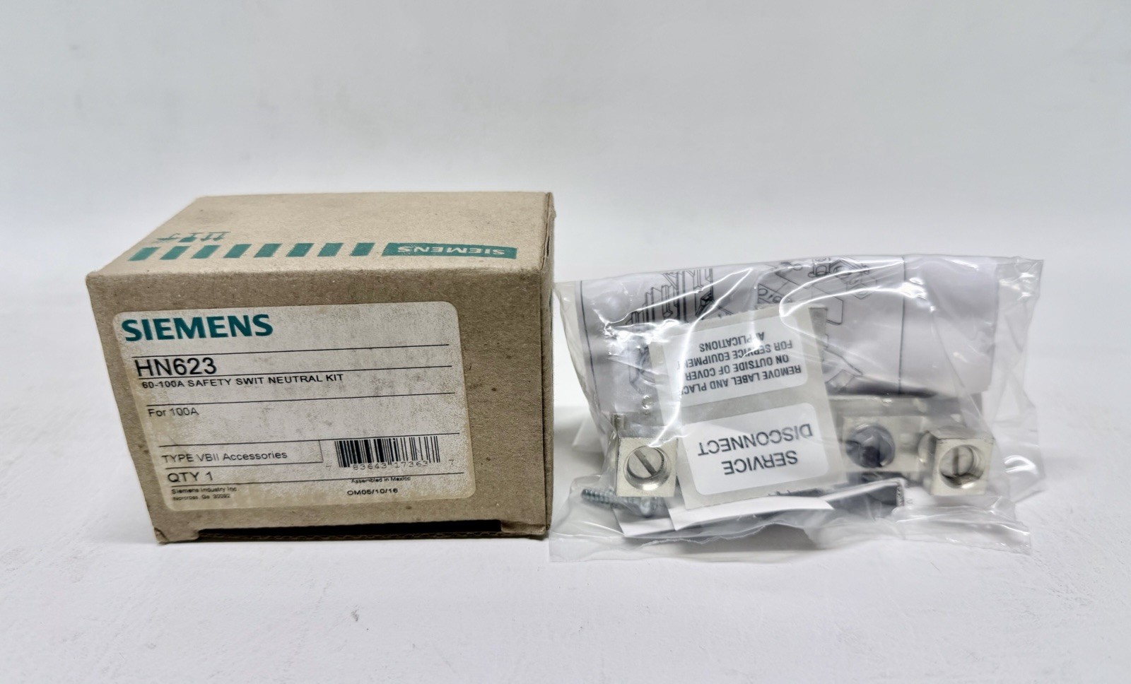 NEW Siemens HN623 Neutrial Kit