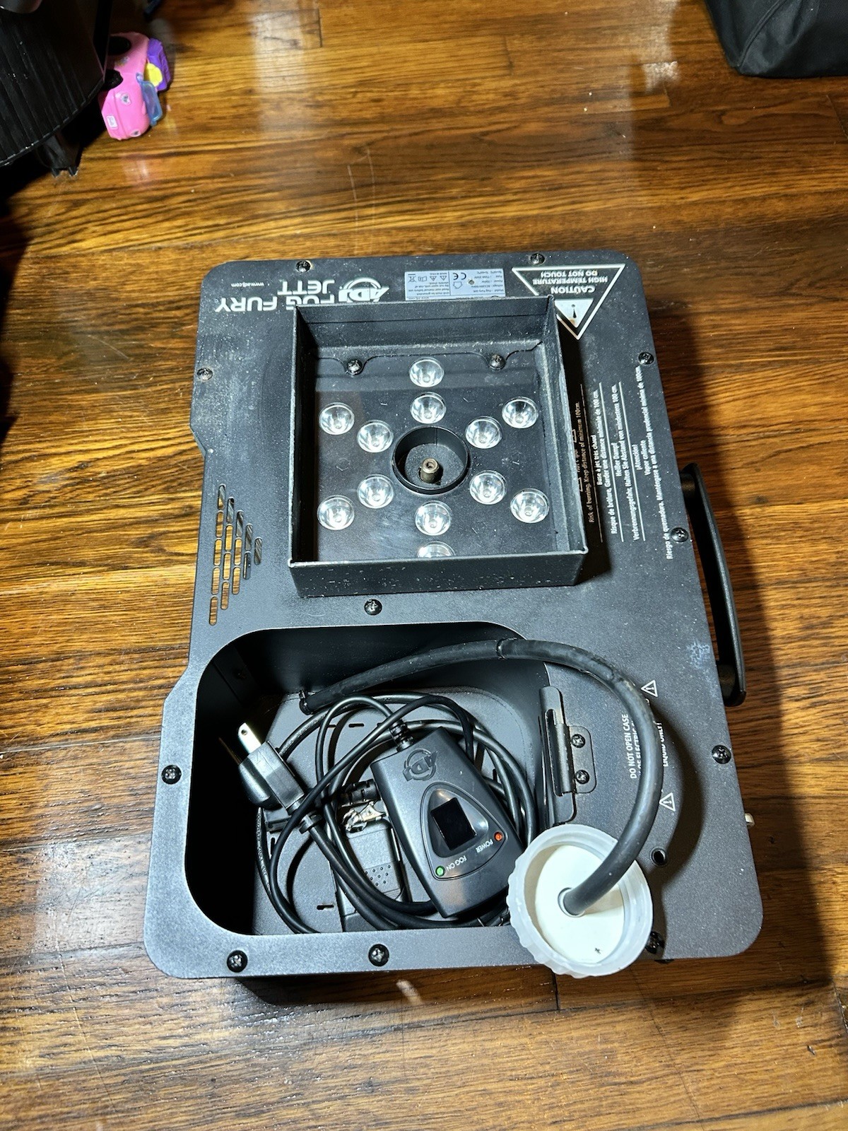 ADJ Fog Fury Jett Multi Positional LED Fog Machine W/ Power Cord Tested