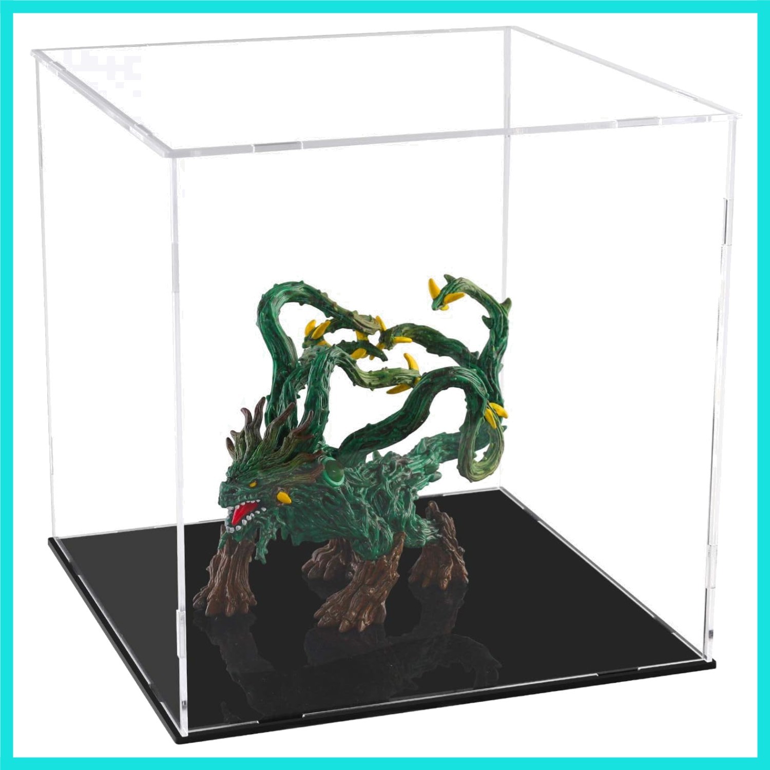 Clear Acrylic Display Case Assemble Collectibles Box Alternative Glass Case f...