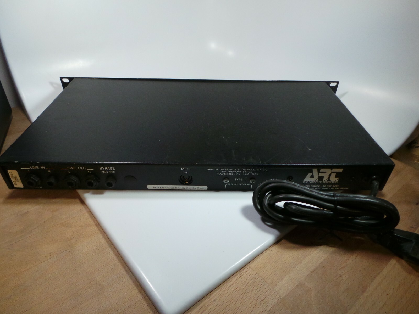 ART Multiverb LTX, Stereo, 16 Bit Multiple Effects Processor, FX, Vintage Rack