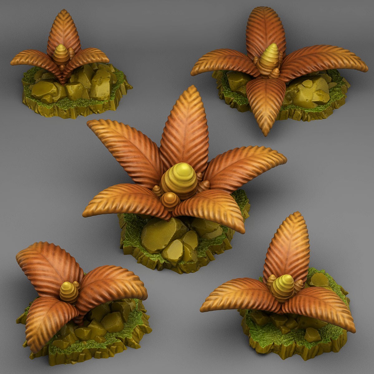 Dangerous Bee Plants Legion Terrain Scenery Tabletop Miniatures 28mm