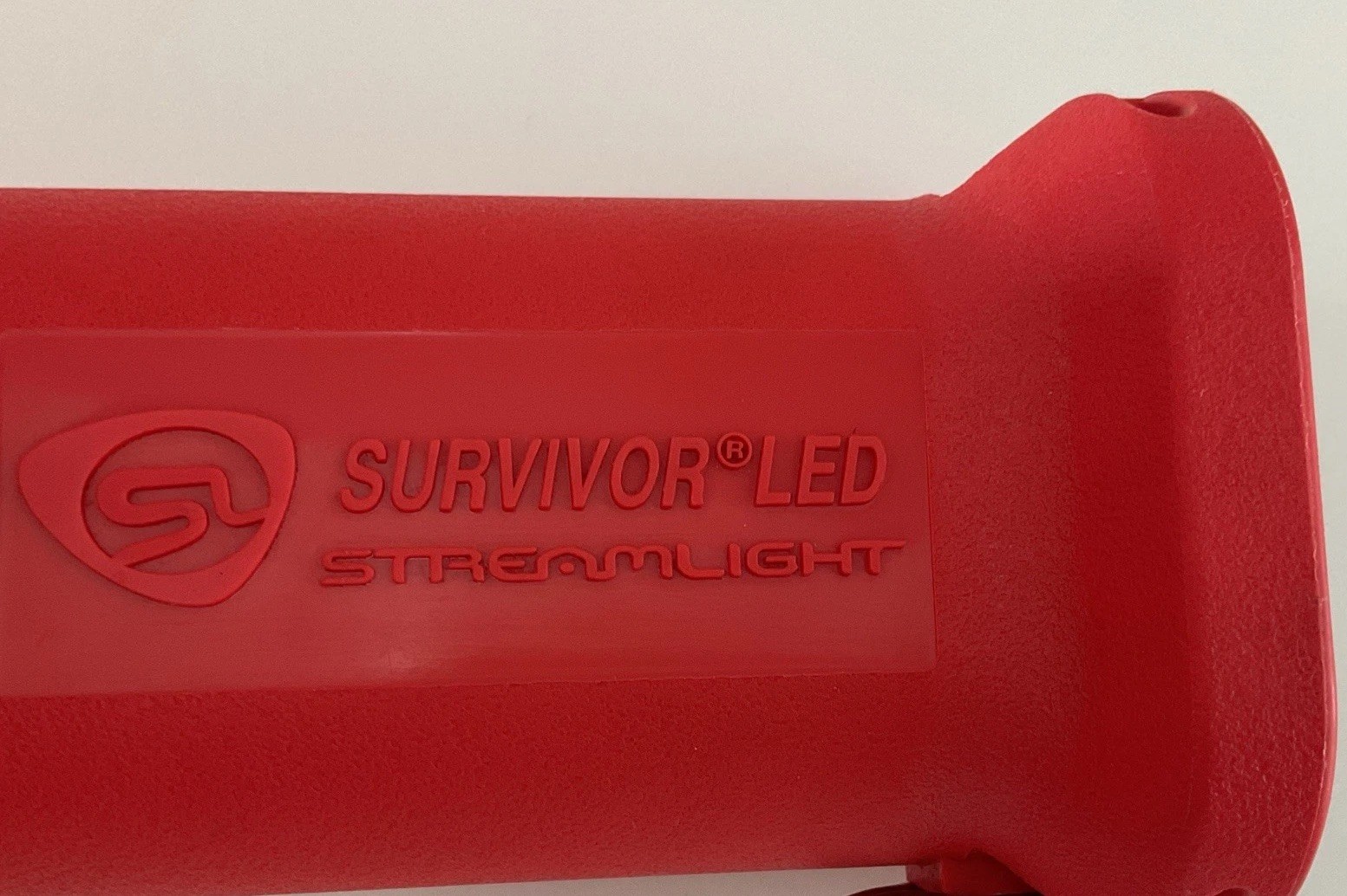 Streamlight Survivor LED Flashlight Red Right Angle 4AA Rechargeable Clip USA
