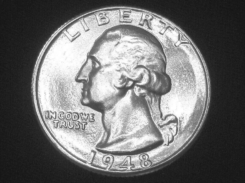 1948-D Washington Quarter --- Very Choice Uncirculated