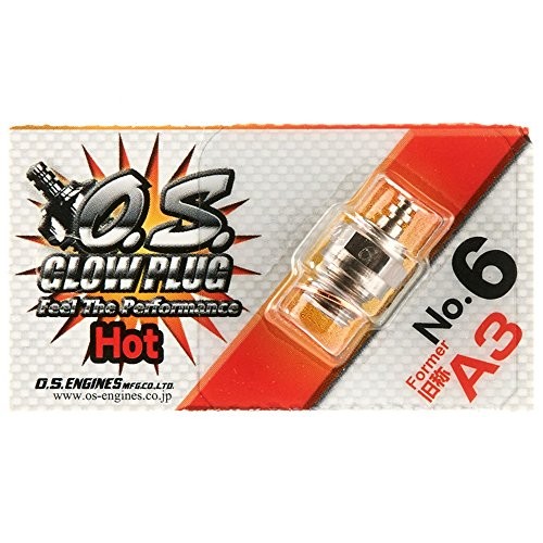 OS Engines 71605300#6 A3 Glow Hot Plug - Glow