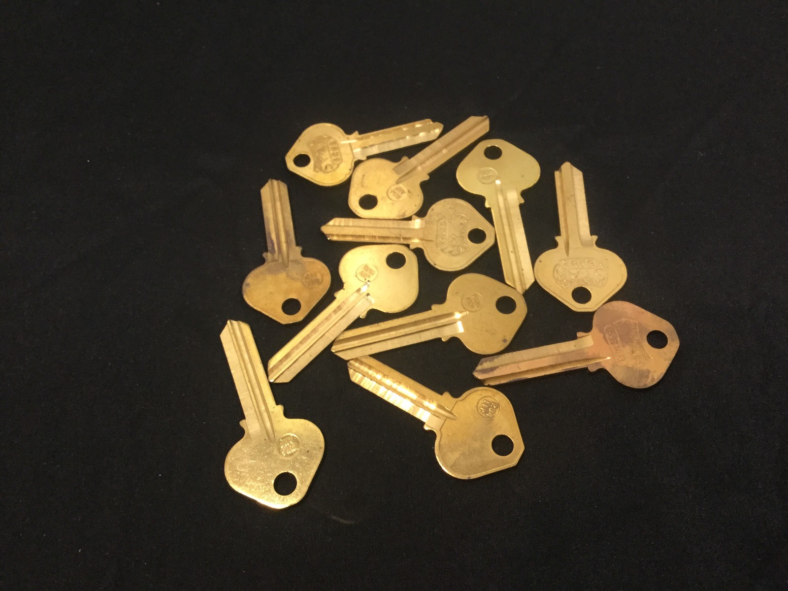 Corbin Russwin by Star 5RU2, 5 Pin Key Blanks, Set of 11 - Locksmith