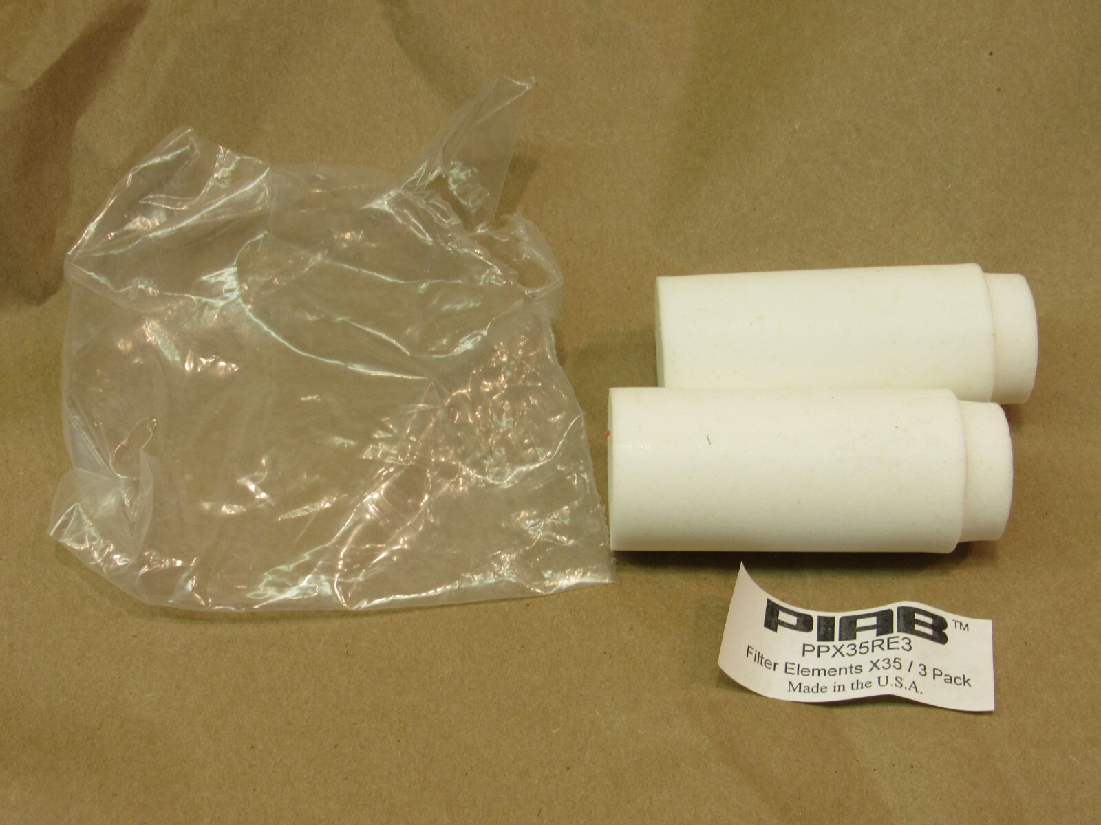 2 pcs PIAB PPX35RE3 filters