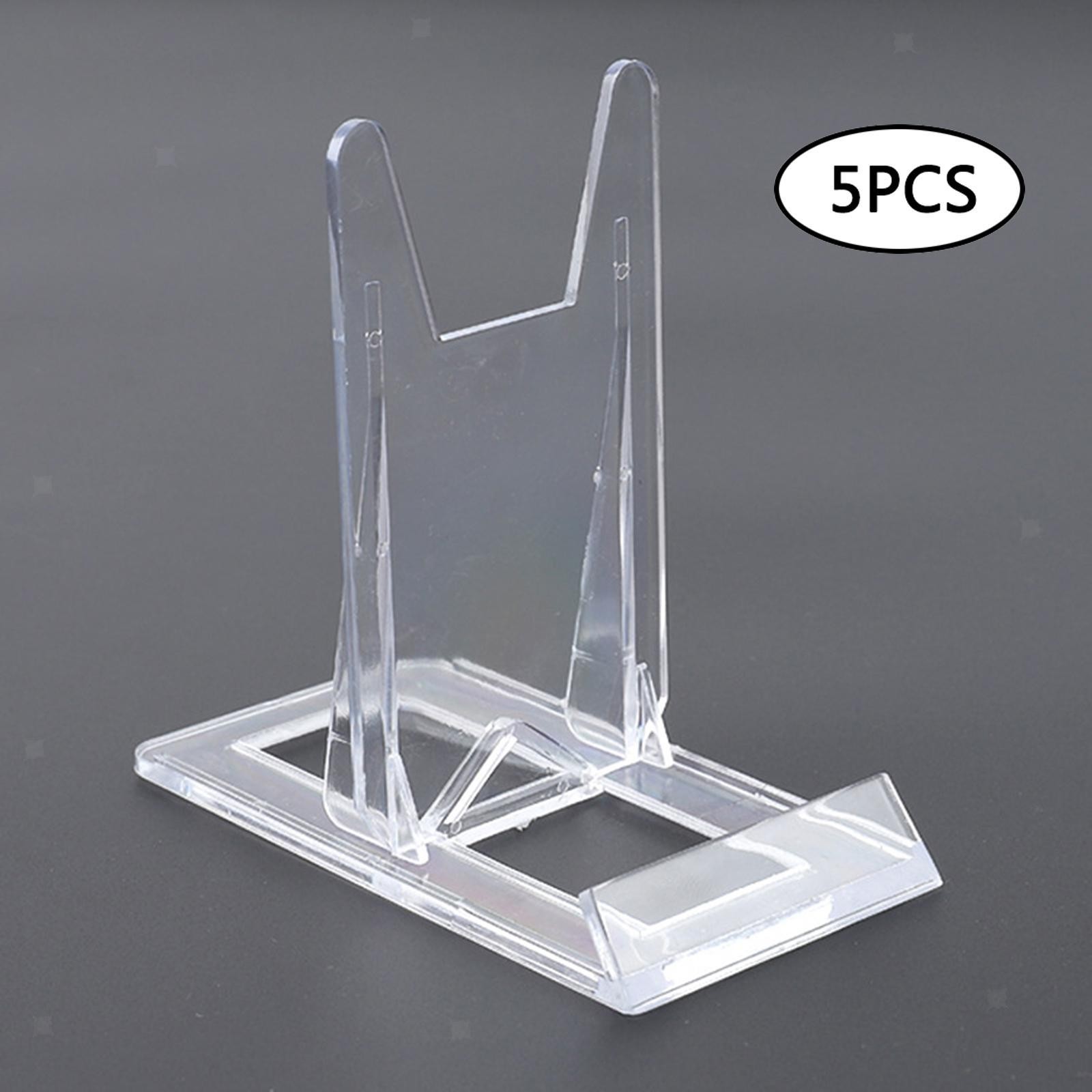 5x Adjustable Clear Display Stand Desk Table Display Stand Holder