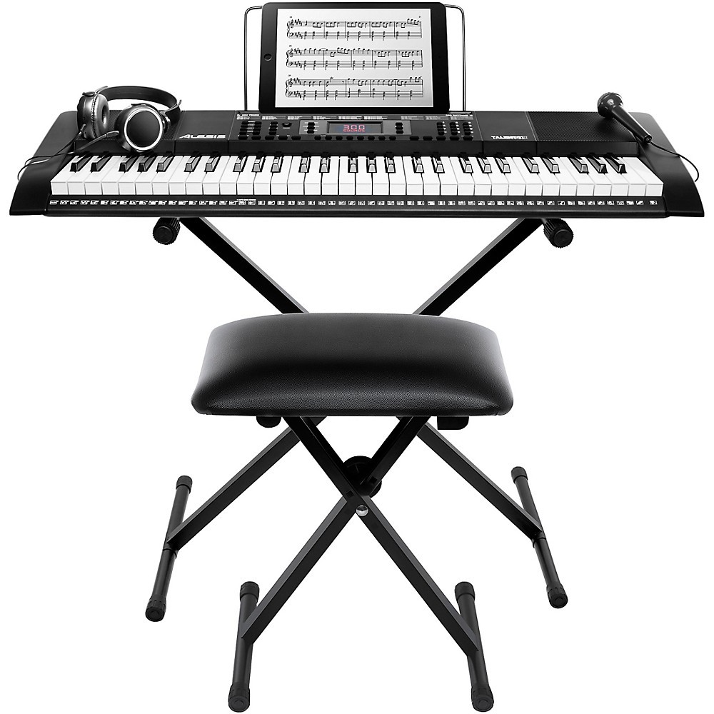 Alesis Talent 61 MKII 61Key Portable Keyboard Package