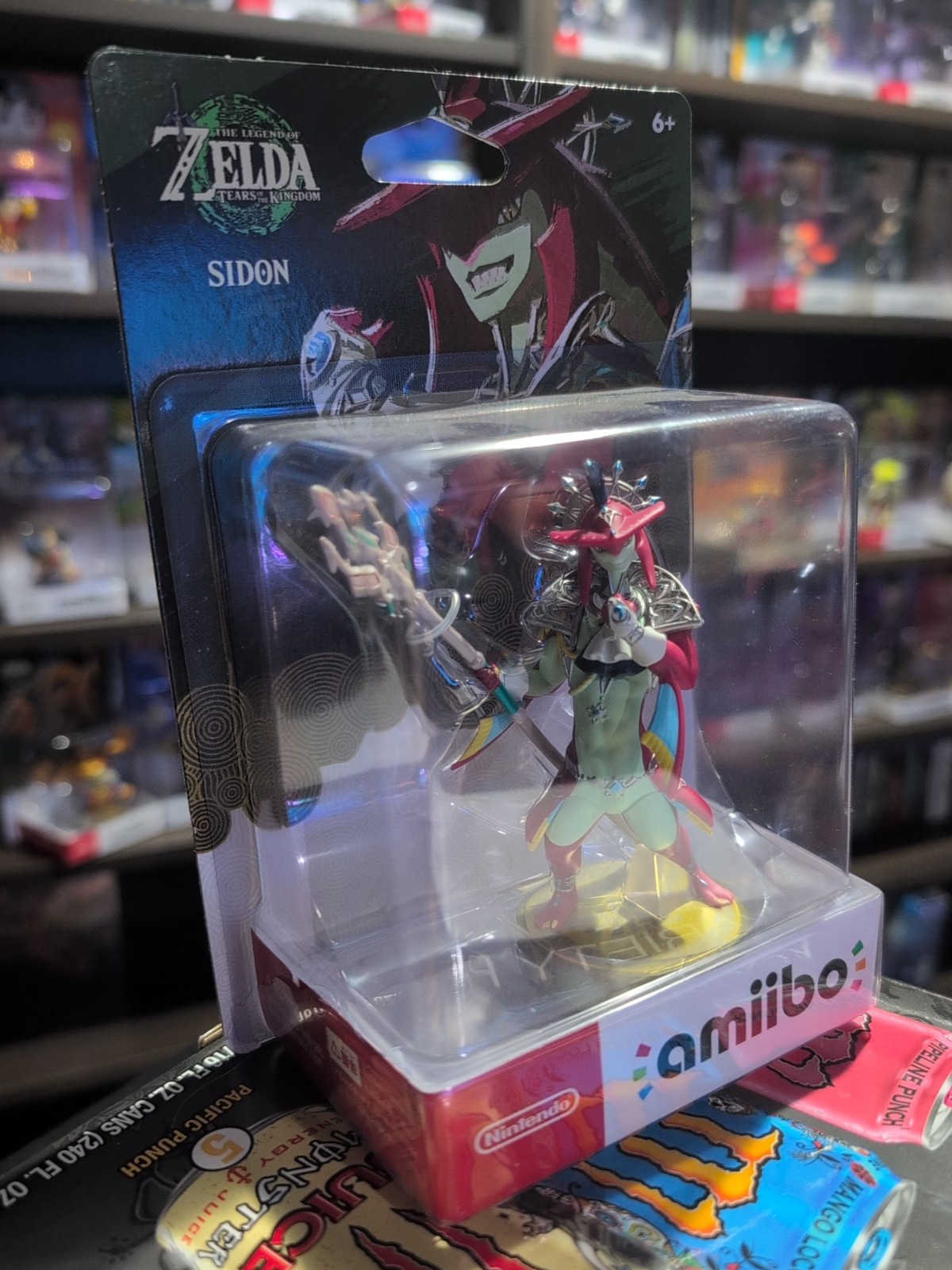 Nintendo amiibo Sidon The Legend of Zelda Series Figure Brand New Free Shipping