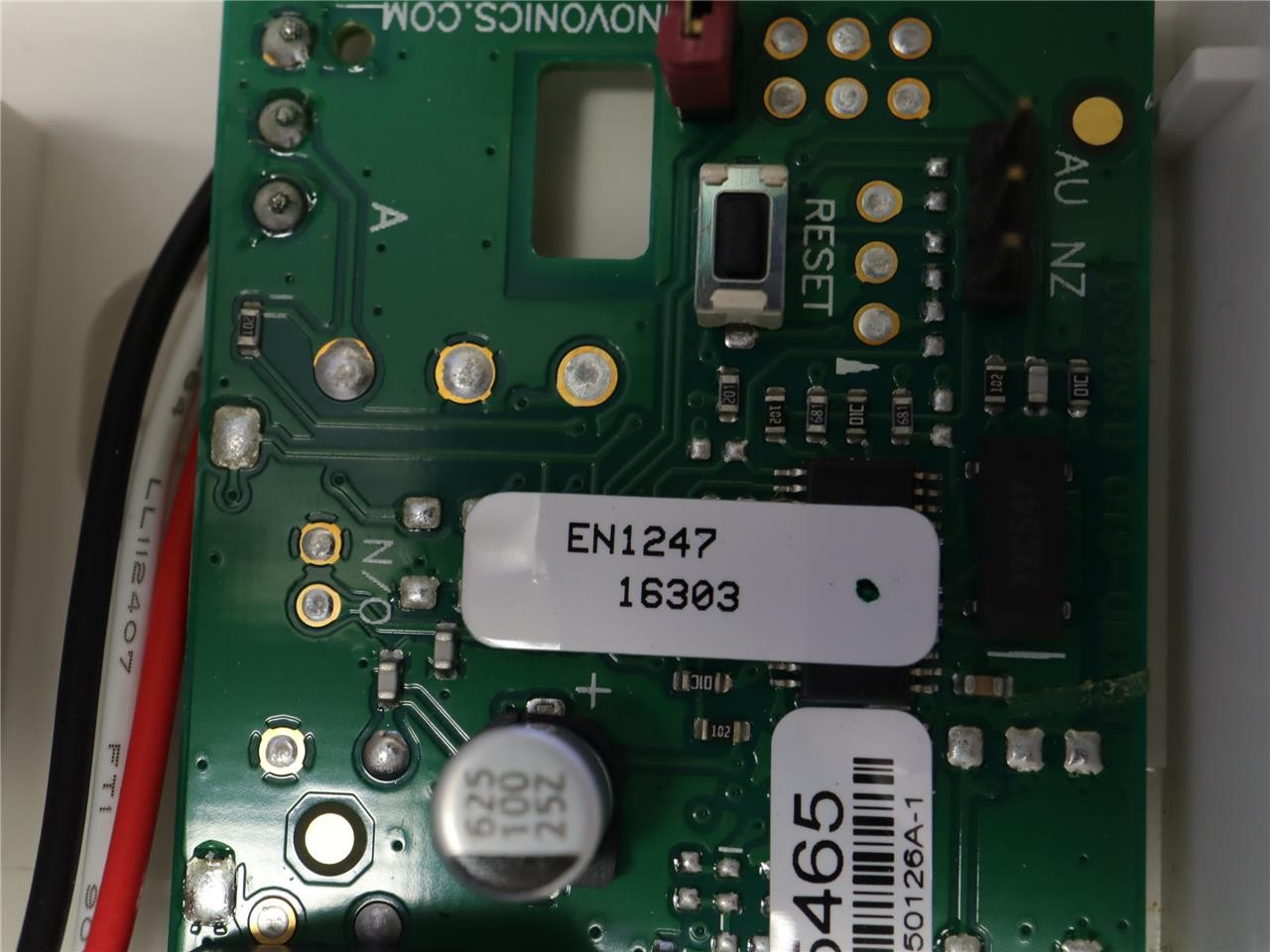 INVONICS EN1247 Glass Break Detector Transmitter