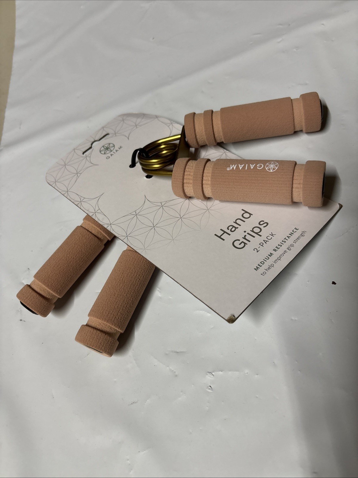 GAIAM Hand Grip Strength Trainer 2-Pack Adjustable Hand Exerciser