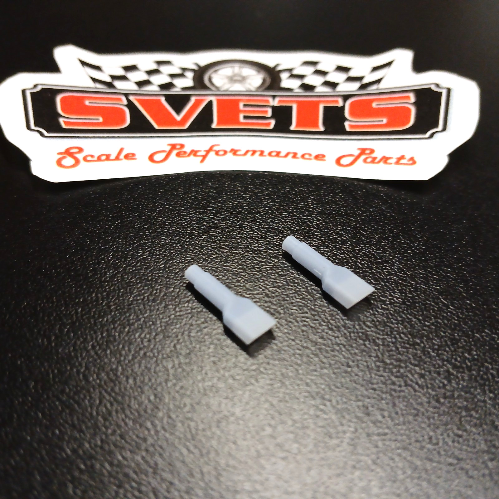 Vintage 1968-1970 MoPar B-Body Exhaust Tips 3D Resin 1/25