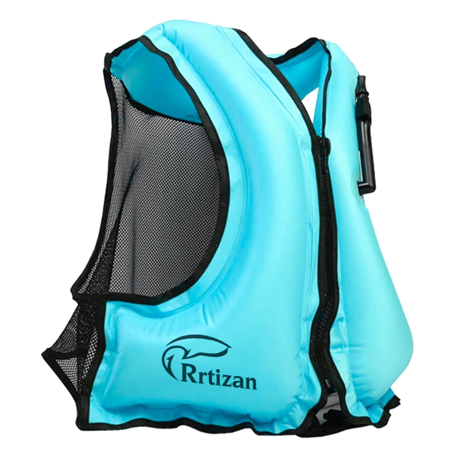 Rrtizan Adults Inflatable Swim Vest, Portable Snorkel Vest, S/M