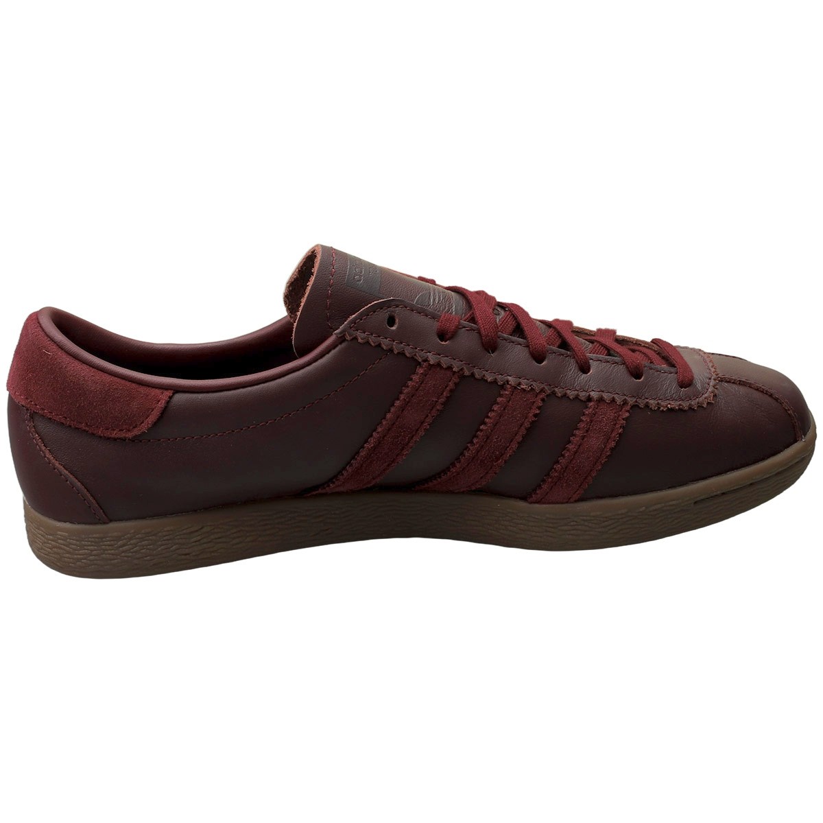 adidas Tobacco Mens Fashion Sneakers in Maroon