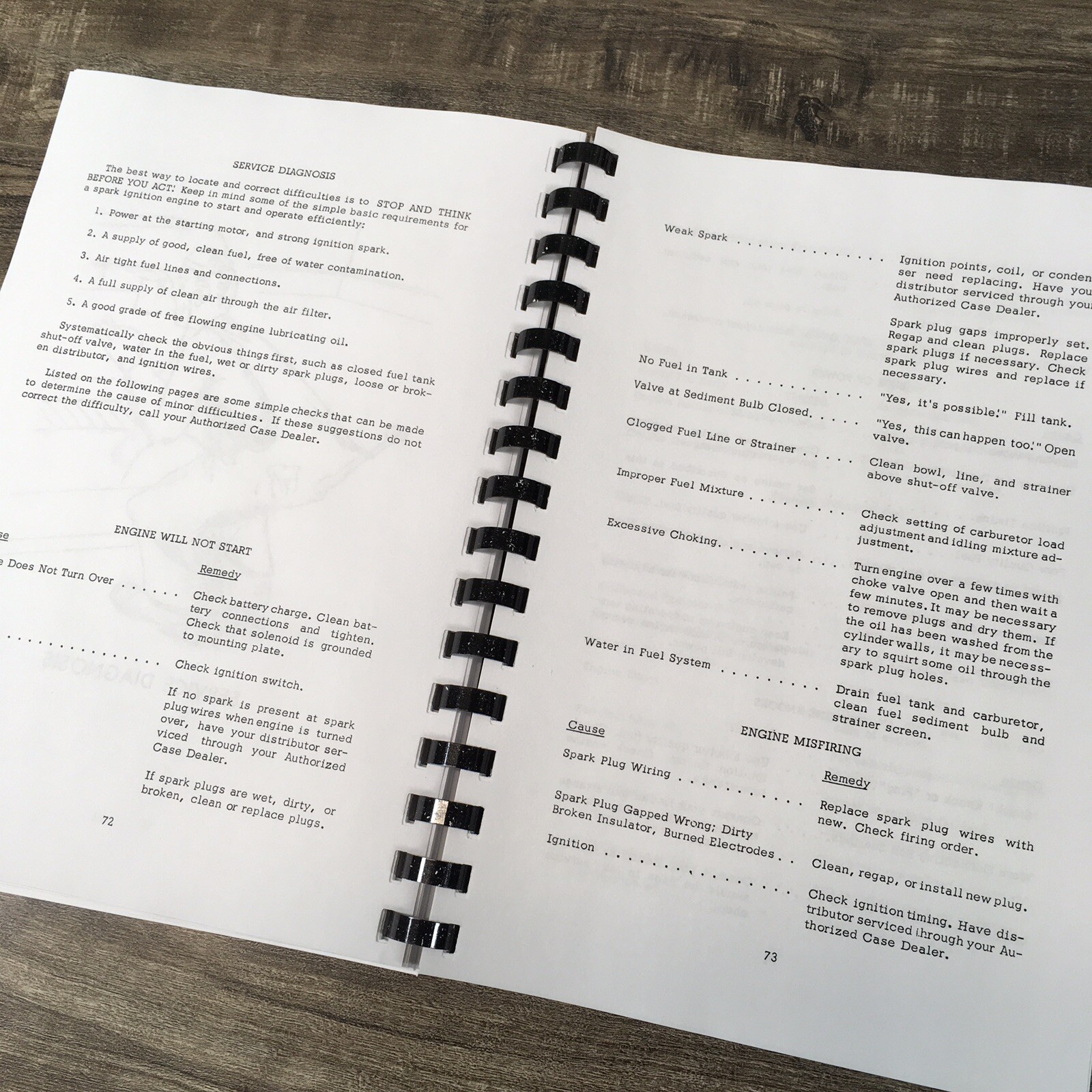 Case 310D Crawler Dozer Loader Operators Manual Owner Book Maintenance Bulldozer