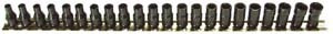 H.B. Products TSCS2522B 22 Piece Combination Turbo Socket Set 1/4"
