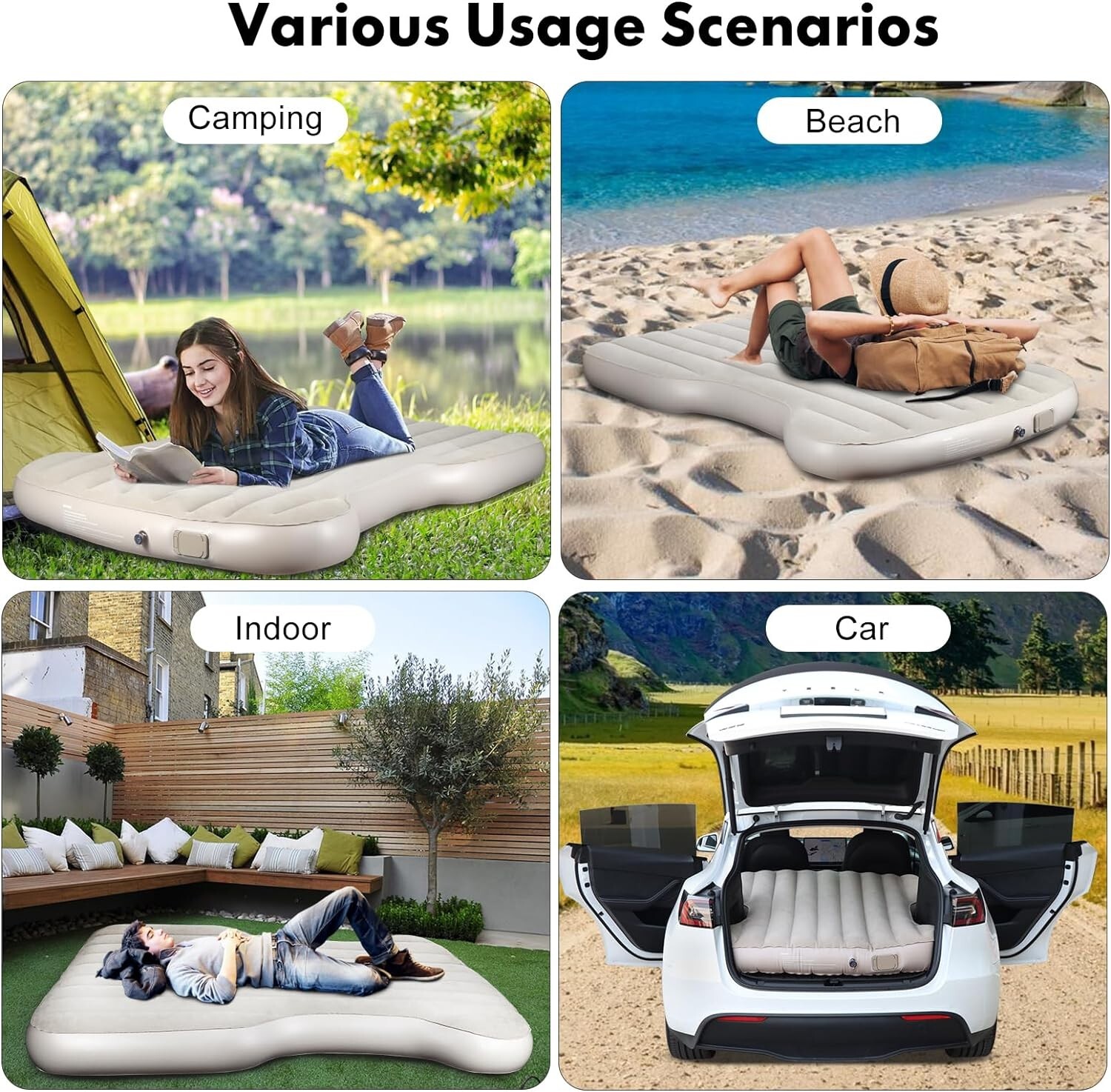 VINBYEE Customized Car Matress for Tesla Model 2024-2021