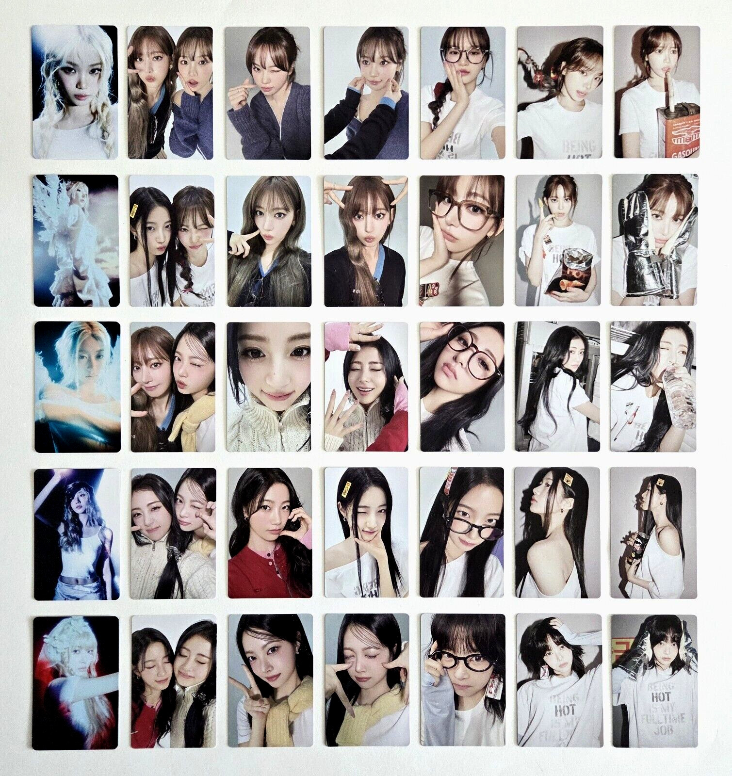 Le Sserafim 5th Mini Album HOT Weverse ver Official Photocard Makestar POB