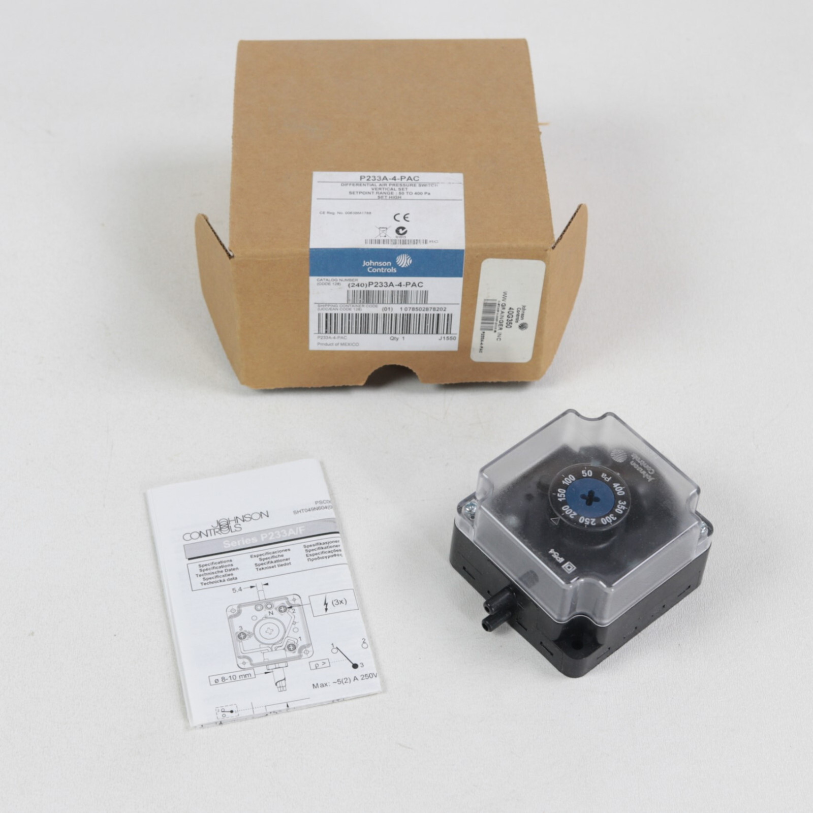Johnson Controls P233A-4-PAC Switch