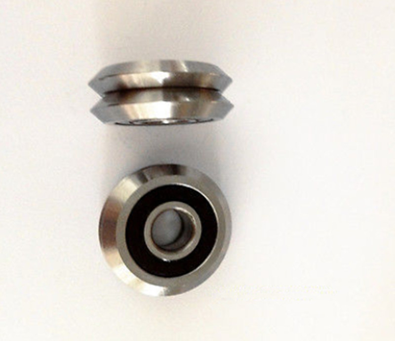 10pcs  new RM2-2RS 3/8'' 9.525*30.73*11.1mm V Groove Sealed Ball vgroove Bearing