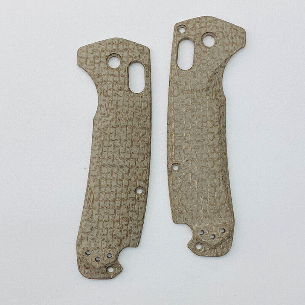 1 Pair Custom Handle Scales Micarta Patch for Benchmade North Fork 15031 Knife