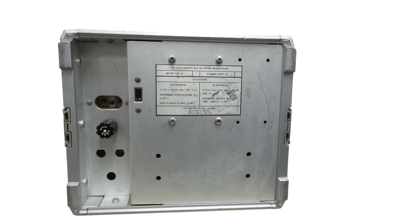 Fluke 893A AC-DC Differential Voltmeter - Free Shipping