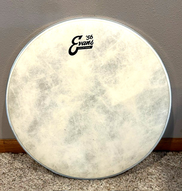 Evans 56 Calftone 18" Drum head Bass Floor Tom