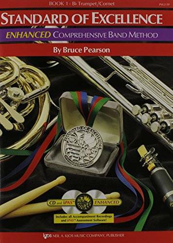 PW21TP - Standard of Excellence Enhanced Book 1 Trumpet/Cornet - GOOD